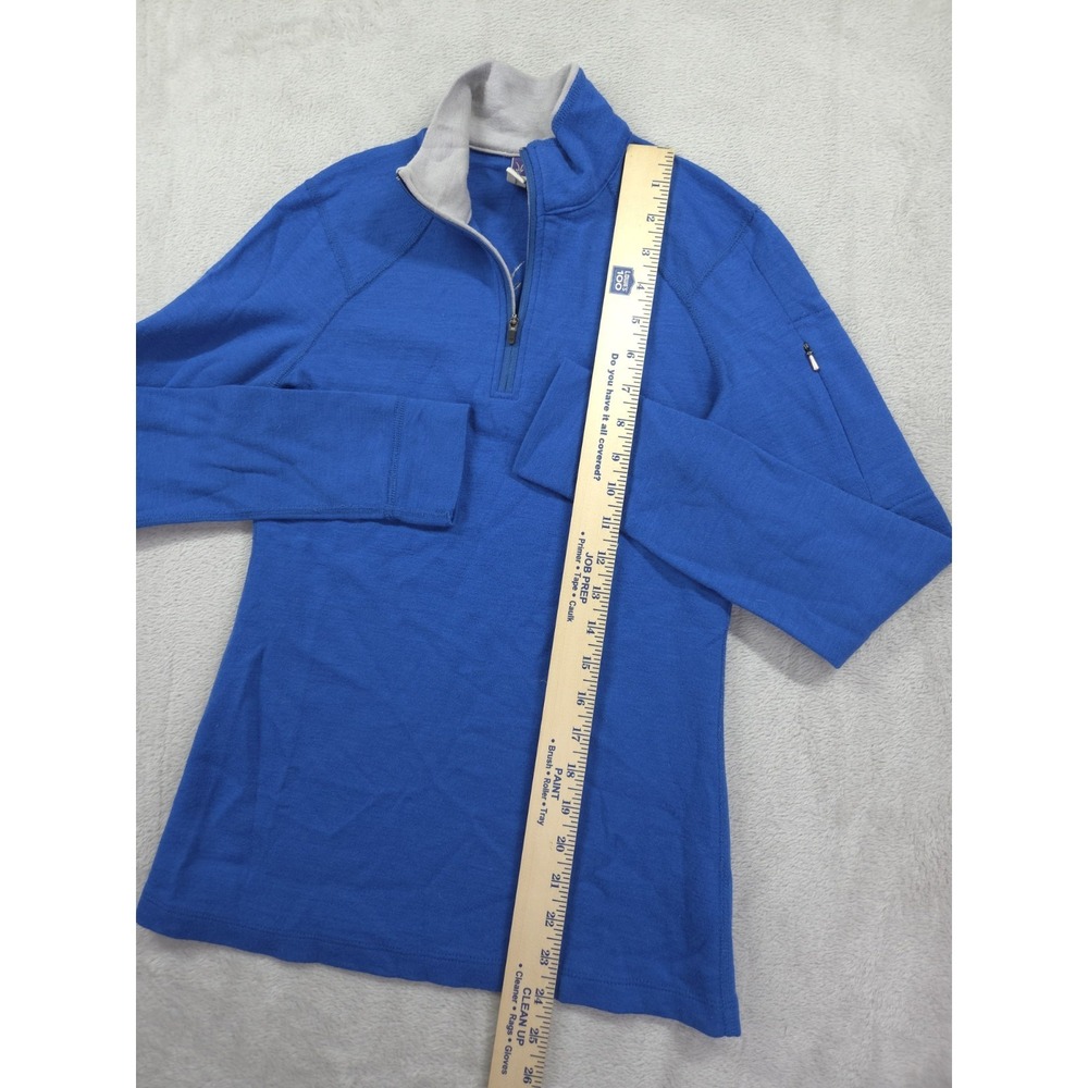 Ibex Merino Wool 1/4 Zip Womens Small Base Layer - Picture 7 of 8